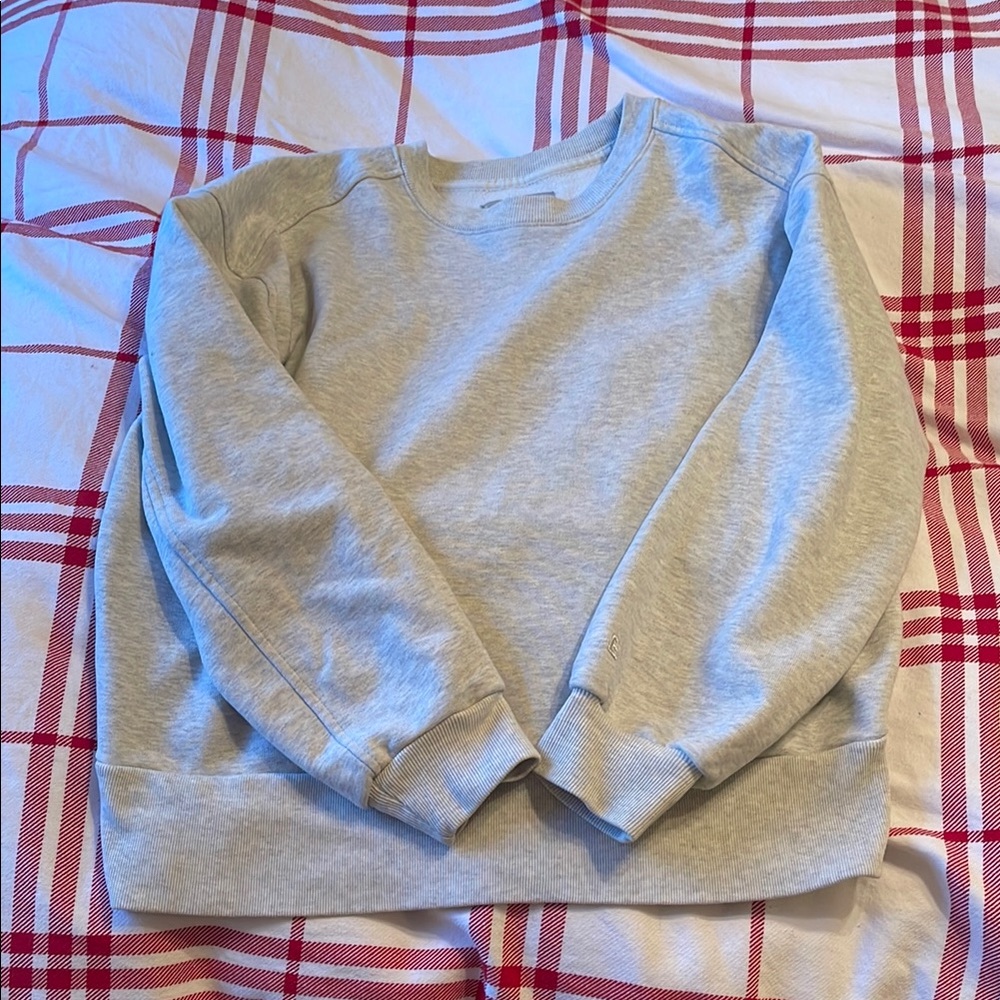 Everlane grey women’s sweatshirt